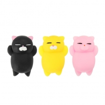 Mochi Kitten Cat Squishy Squeeze Cute Healing Toy Kawaii Collection Stress Reliever Gift Decor COD