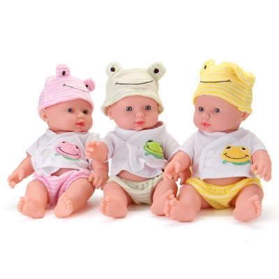 30CM Newborn Baby Doll Gift Toy Soft Vinyl Silicone Lifelike Newborn KidsToddler Girl COD [1259583]