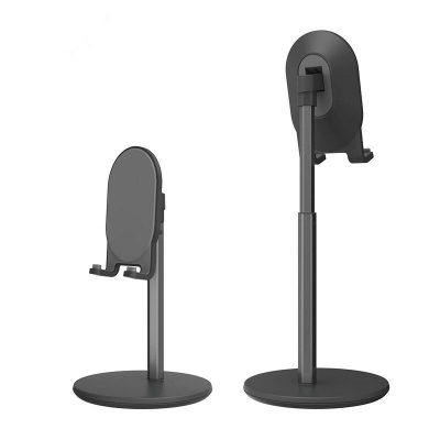 Bakeey Universal Desktop Height Adjustable Telescopic Phone Holder Phone Mount Tablet Stand for 3.5-12.9" Smart Phone Tablet for POCO X3 NFC for Samsung Galaxy Note S20 ultra [1744006]