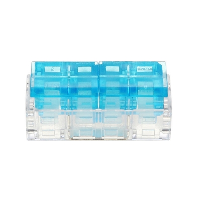 2Pin to 2Pin Wire Connector Two Way Series Fast Spring Terminal Block Electric Cable Connector COD [1287220]